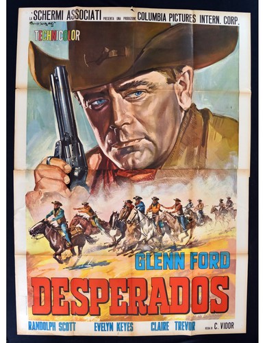 Affiche desperados glenn ford - glenn,