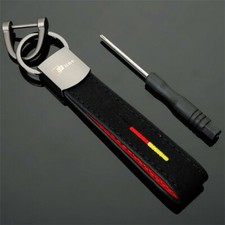 Porte clé  Audi S Line LOGO Neuf sous blister cuir Alcantara