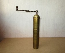 Ancien très beau moulin à café, poivre ou épices turc de voyage garanti numéro 7
