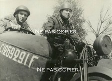 SIDE-CAR vers 1942 armée Française Libre en Grande-Bretagne WWII