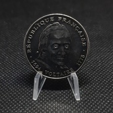 5 francs France 1994 - Voltaire,  SUP,  sous pochette