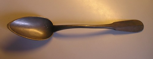 Cuillère ragout ancienne - cuillère, à