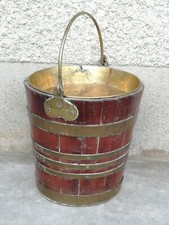 Ancien Seau à tourbe 19 ème