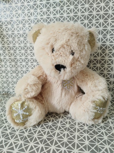 Doudou peluche ours - , beige