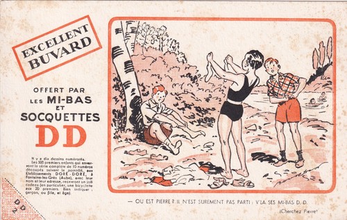 Buvard advertising - /,