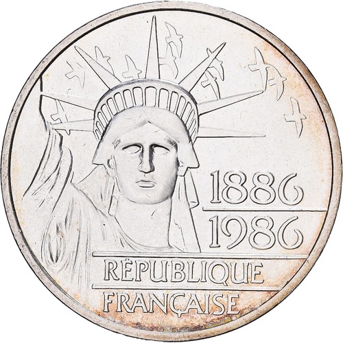 France 100 francs statue - france,, francs,