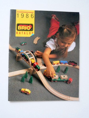 Brio catalogue 1986 jouets - brio, en