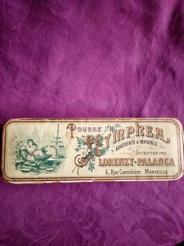 Boîte poudre ancienne - poudre,
