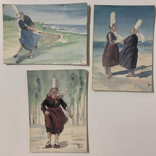 Série carte postales - série,