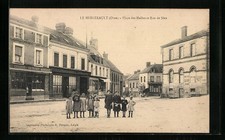 CPA Le Merlerault, Place des