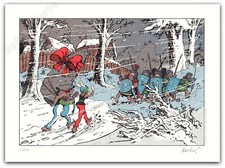 Affiche Sérigraphie Walthéry