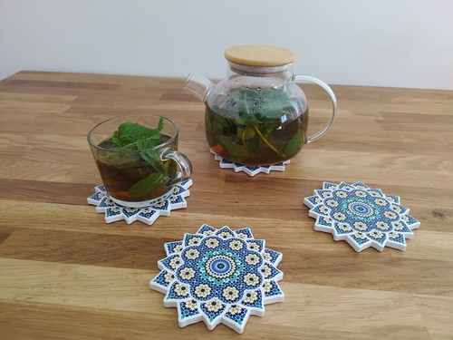 Set sous verre - set, en