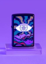 ZIPPO ★ BLACK LIGHT EYE
