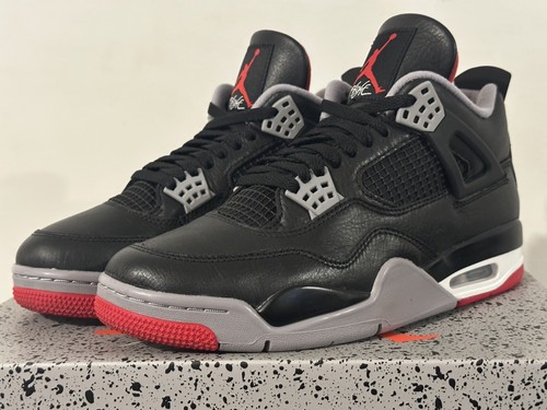 Nike air jordan retro - 4, bred