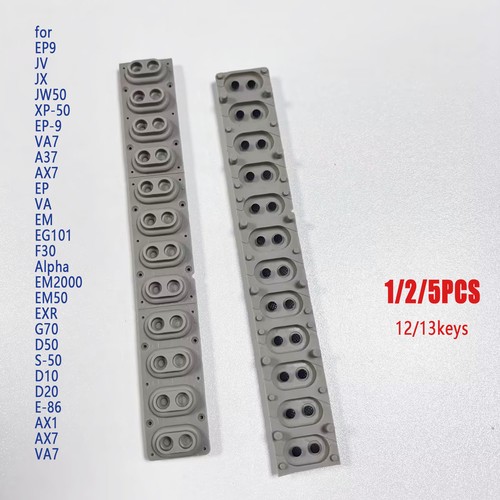 Conductive rubber key strip - conductive,