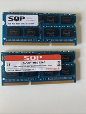 Memoria RAM SQP specifica per Apple 4GB - DDR3 - SoDimm - 1066 MHz - PC3-8500 -