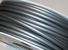 gaine de frein vélo cyclomoteur grise 5 mm  longueur 4m50 + 6 embouts