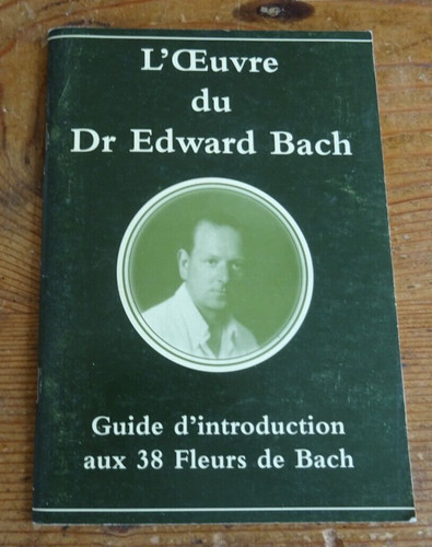Oeuvre edward bach - edward,