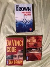 3 Livres Da Vinci Code - Le Da Vinci décrypté - Forteresse Digitale