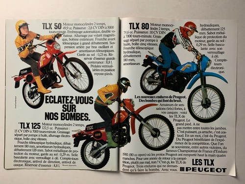 Publicite 1980 moto - 1980,