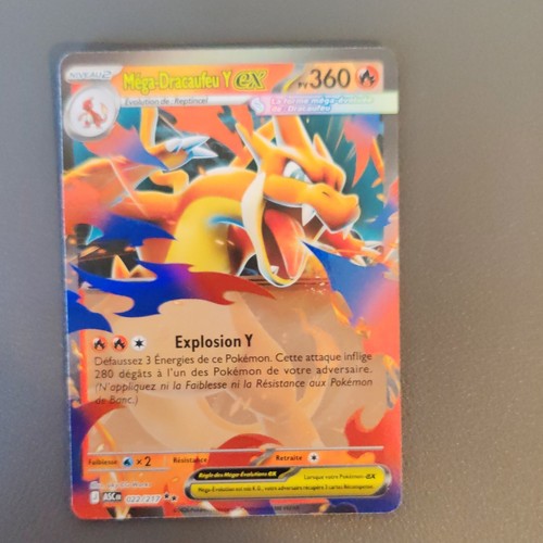Pokémon jcc méga dracaufeu - pokémon, méga-dracaufeu
