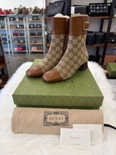 Gucci Bottines en toile GG