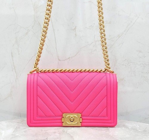 Chanel sac boy moyen - sac,