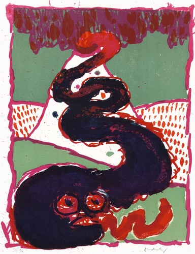 Pierre alechinsky estampe - pierre,