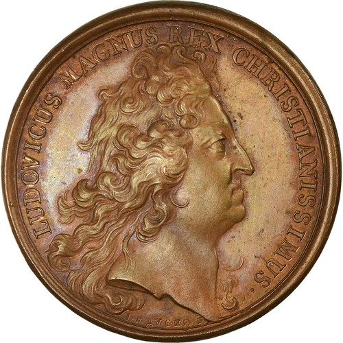 France médaille louis xiv - france,,