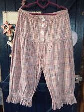 NADIR ?,romantique panty bloomer à volant, imprimé carreaux 