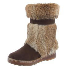 BEARPAW Tama II Bottes D'Hiver Femmes Fourrée 1292W Couleur Chocolat