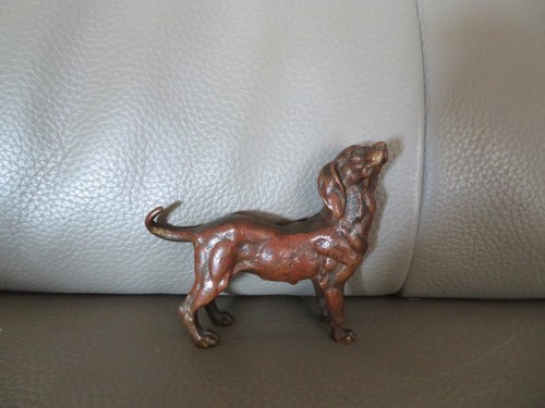 Ancien chien bronze - chien, en