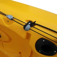 Gouvernail de canoë, commande au pied, pour kayak, bateau, canoë, pêche