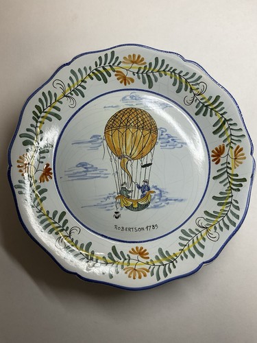 Assiette montgolfière - assiette,