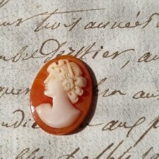 CAMEE en Coquillage Ancien