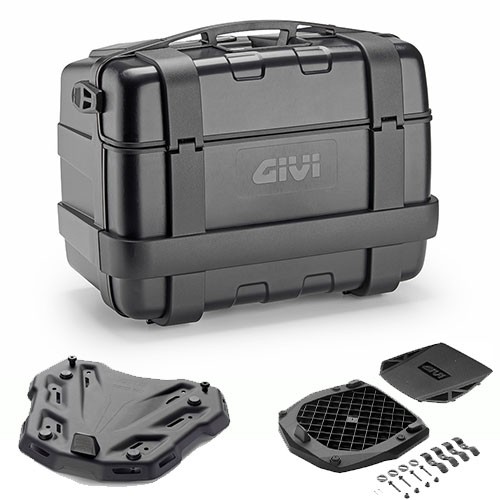 Kit top case - givi, noir
