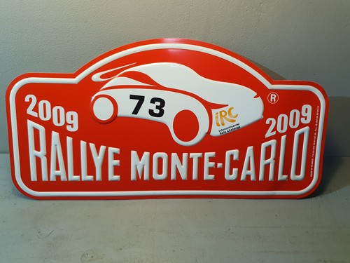 Plaque rallye monte carlo 73 - plaque, #73