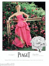 PUBLICITE ADVERTISING 086  2012  Piaget  joaillier bague  Rose or blanc