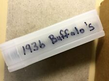 1936 P 40 coin roll of Buffalo