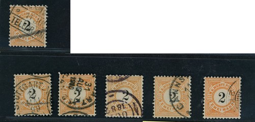 Wurtemberg lot michel - wurtemberg, numéro
