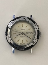 Montre Type plongée URSS Slava Automatic Jour Date For Repair