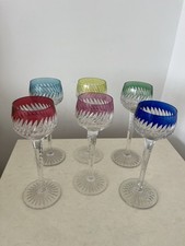 Lot De 6 Verres Couleur Roemer