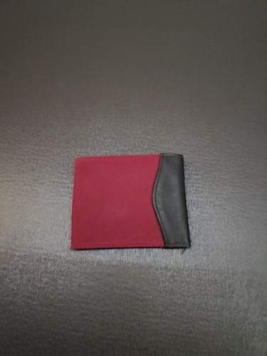 Portefeuille rouge noir - portefeuille,