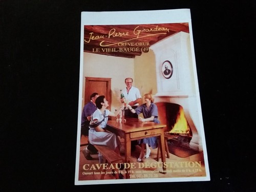 Ancien autocollant vin jean - autocollant,