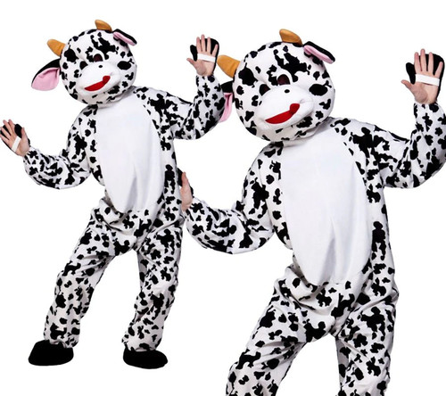 Costume mascotte vache - de,