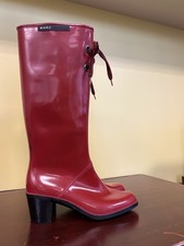 Marc Jacobs Red Rain Boots
