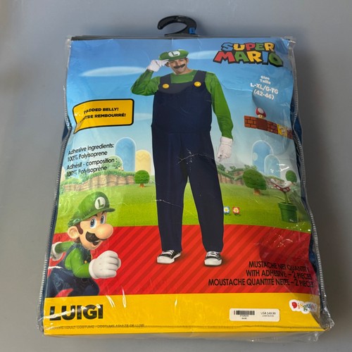 Super mario luigi costume xl - mario,