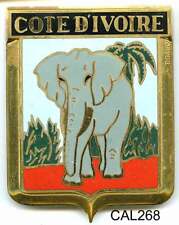 CAL268  - PLAQUE DE CALANDRE AUTO - COTE D'IVOIRE
