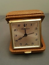 Antique Saks Fifth Avenue travel alarm clock