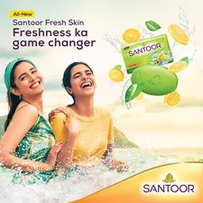 4No. Savon de bain Santoor